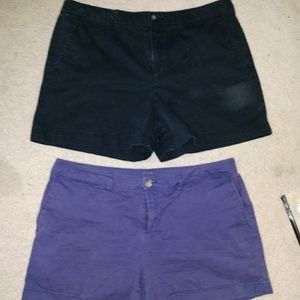 Two pairs of shorts